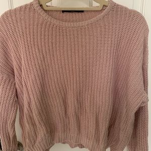 Brandy Melville Pink Sweater